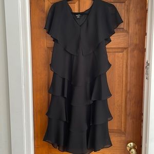 slny size 10 black dress